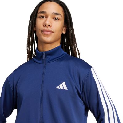 8. Adidas Sportswear Basic 3-Streifen French Terry M KB7656 Trainingsanzug
