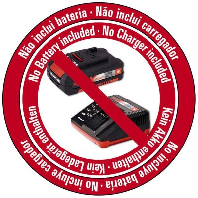 4. Einhell GE-CL 18 Li E - Solo Akku-Laubbläser 210 km/h Schwarz, Rot