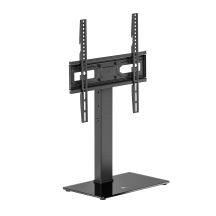 MACLEAN Universal-TV-Ständer, für TV-Schränke, max. 40 kg, max. VESA 400x400, Höhen- und Winkelverstellung MC-1240