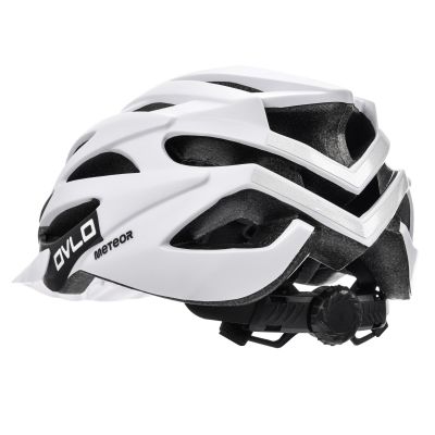 9. Meteor Ovlo S 16859 Fahrradhelm, 52-56 cm, weiß