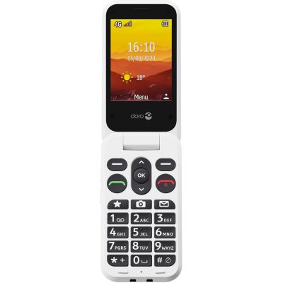 Doro Leva L30 7,11 cm (2,8") 142,7 g Schwarz, Weiß Funktionsfähiges Handy