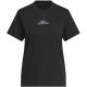 2. adidas Damen-T-Shirt mit Schleife und linearem Logo-Print, Schwarz, KB2400