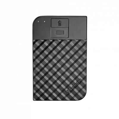 9. Verbatim Externe Festplatte mit Fingerabdrucksensor, 2 TB, USB Typ-C 3.2 Gen 1 (3.1 Gen 1), Schwarz