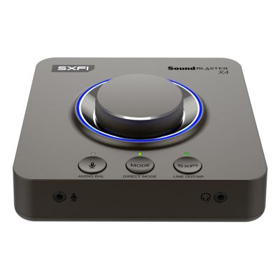 3. Sound Blaster X4 externe Soundkarte