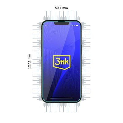 8. Gehärtetes Glas für iPhone 13 mini hybrid flexi 7H 3mk FlexibleGlass-Serie
