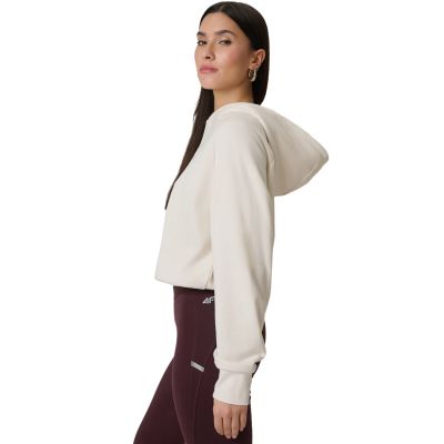 4. Damen-Sweatshirt 4F F2175 creme 4FWSS26TSWSF2175 12S