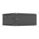 29. LANBERG Wandregalschrank 19" 4U 600X600 Schwarze Metalltür (Bausatz)