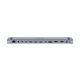3. UNITEK KVM-Dockingstation mit 2x HDMI, 1x DP 4K, USB-C, MST, HDMI 2.0 und Standfuß