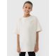 Mädchen-Oversize-T-Shirt, einfarbig, Größe 4F 4FJWSS25TTSHF1851-12S