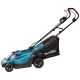 14. Makita DLM330RT Akku-Rasenmäher, Schiebemäher, Schwarz, Blau