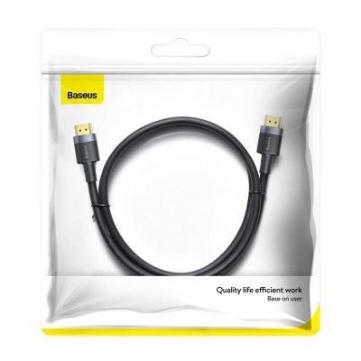 16. Baseus Cafule HDMI / HDMI 2.0 4K 60 Hz 3D 18 Gbit/s Kabel 2 m – Schwarz