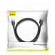 16. Baseus Cafule HDMI / HDMI 2.0 4K 60 Hz 3D 18 Gbit/s Kabel 2 m – Schwarz