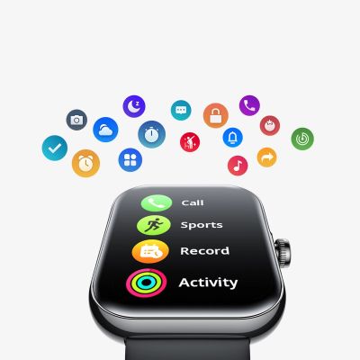 15. Joyroom Fit-Life JR-FT5 Plus Smartwatch mit Anrufbeantworterfunktion - Schwarz