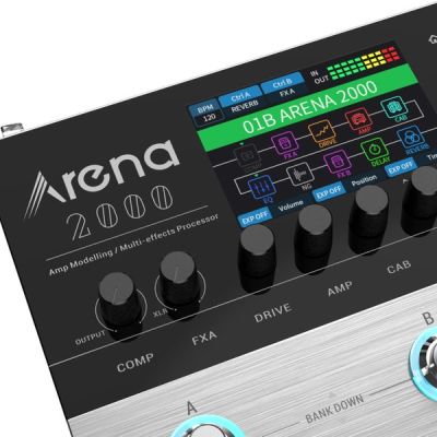3. DONNER-ARENA-2000 - Gitarren-Multieffektgerät