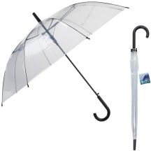 TRANSPARENTER REGENSCHIRM 100CM