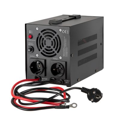 5. Rebel POWER-800 Notstromversorgung – Sinuswellenwandler mit Ladefunktion, 12 V/230 V, 800 VA/500 W