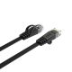 4. Orico PUG-C7B CAT7 10-Gbit/s-Ethernet-Netzwerkkabel RJ45 LAN, flach, 3 m – schwarz