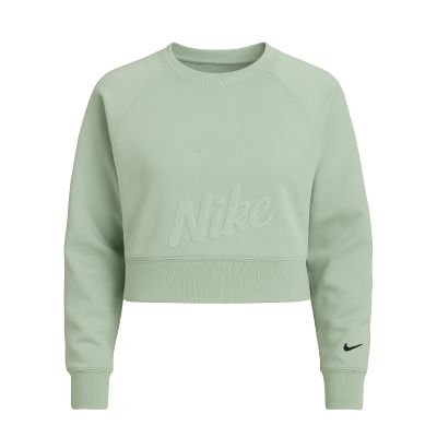 Nike Dri-Fit Fleece Get Fit Lux Crew Sweatshirt Grün - CD4308-321