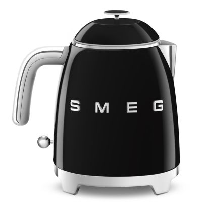 37. SMEG Mini-Wasserkocher 0,8L schwarz Schwarz (KLF05BLEU)