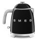37. SMEG Mini-Wasserkocher 0,8L schwarz Schwarz (KLF05BLEU)