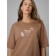 4. Damen-T-Shirt mit Aufdruck, regulär, Größe 4F 4FRSS26TTSHF3704-83S