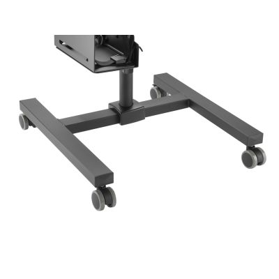 5. Merkmale – Flachbildschirmwagen/Computergehäuse – Kunststoff, Edelstahl – Bildschirmgröße: 43,2–81,3 cm (17–32 Zoll) – Freistehend