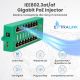 20. Extralink Gigabit PoE Injector 8 Port Active, 8 Gigabit 802.3at/af Ports, Modus A
