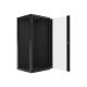 2. Lanberg WF01-6627-10B einteiliger Schrank (27 HE; 1300 mm / 600 mm / 600 mm; Wandmontage; Glas; 19 Zoll; schwarz)