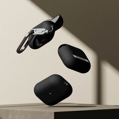 4. Ringke Silikonhülle für AirPods Pro 3 – Schwarz