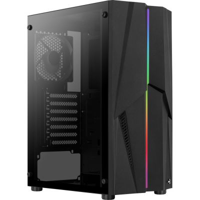 AEROCOOL PGS MECHA-G-BK-v1 RGB Gehäuse Schwarz