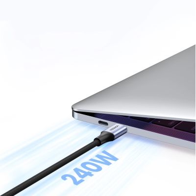 3. Ugreen cable USB Type C cable - USB Type C Power Delivery 240W 5A 2m grau (90440 US535)