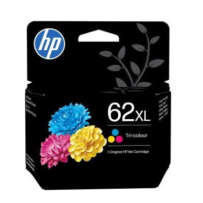 26. HP 62 Original Dreifarben-Tintenpatrone