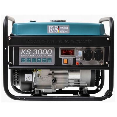 7. KÖNNER & SÖHNEN BENZIN-GENERATOR 2,6 kW 230 V KS 3000