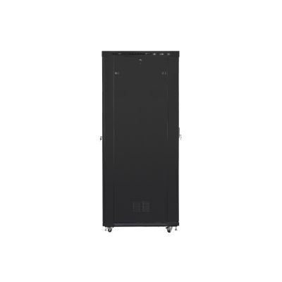 4. LANBERG Schrankregal 19" 47U 800x1200 Glastür LCD Schwarz FF01-8247-12BL