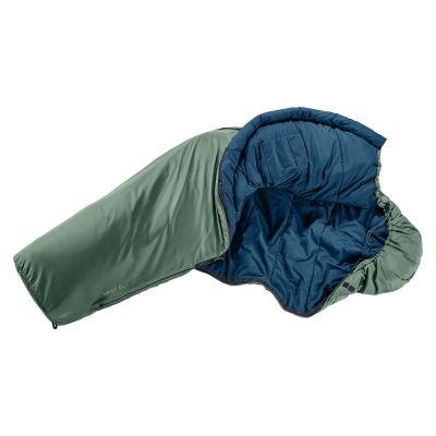 2. Deuter Orbit EL +5C/41F Mumienschlafsack für Erwachsene, Material: Polyethylensulfon (PES), Ripstop, Grün