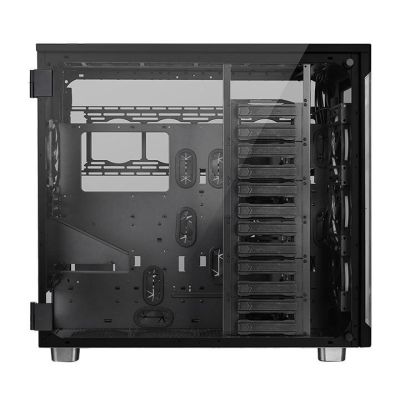 16. Thermaltake View 91 RGB TG CA-1I9-00F1WN-00 Gehäuse (ATX, Extended ATX, Micro ATX, Mini ITX, XL-ATX; Schwarz)