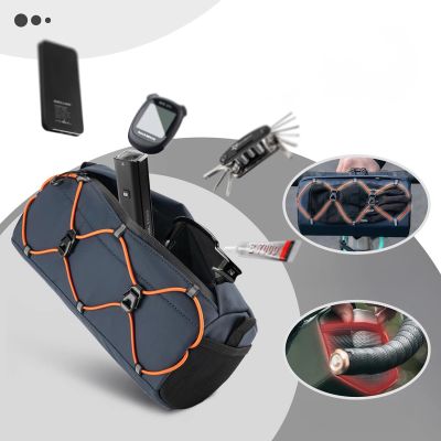 9. Rockbros 30110054002 Fahrradlenkertasche 2,2 l - Blau