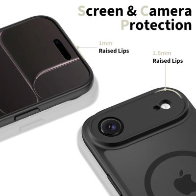 3. Tech-Protect BasicMag MagSafe Case für iPhone 17 Air - Mattschwarz