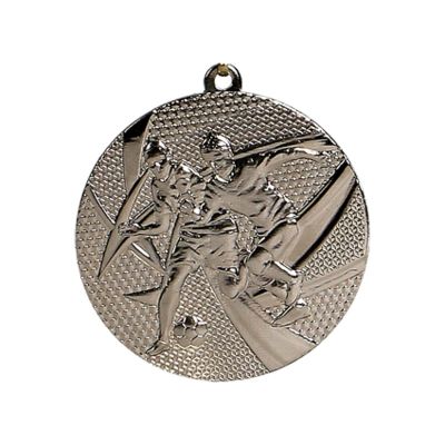 Silbermedaille – Fußball – Stahlmedaille