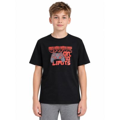 3. Bedrucktes Jungen-T-Shirt 4F 4FJWAW26TTSHM3517-20S