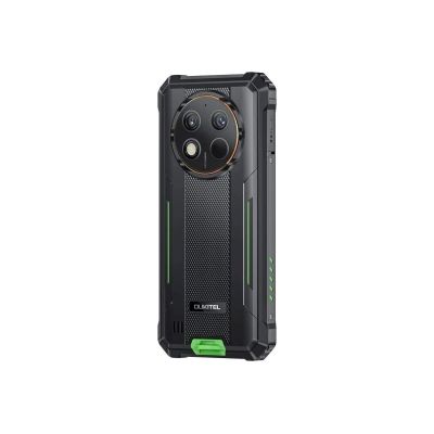 2. Oukitel WP28E 4/64 10600mAh DS. Grünes Smartphone ohne Ladegerät.