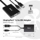 3. CLUB3D cac-1010 DisplayPort/USB DVI-I Dual-Link Schwarz, Weiß