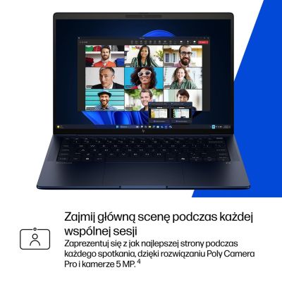 47. HP EliteBook X G1i 14-Zoll-Notebook, KI-PC der nächsten Generation, Copilot+ PC, Intel Core Ultra 7 258V, 35,6 cm (14 Zoll), 2K-Grafikkarte, 32 GB LPDDR5x-SDRAM, 1 TB SSD, Wi-Fi 7 (802.11be), Windows 11 Pro, Blau
