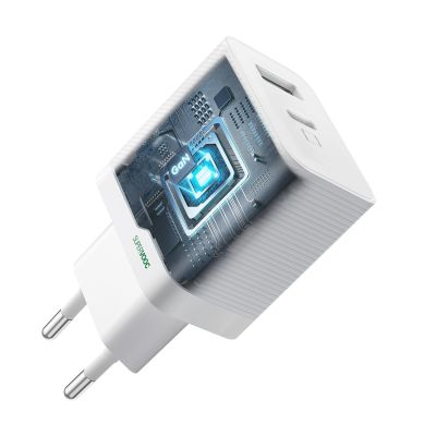 4. Oppo OSAB4CB4AE 45W USB-A + USB-C Wandladegerät – Weiß