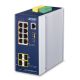 Industrieller Managed-L2+-Switch Planet IGS-5225-8P4S-12V