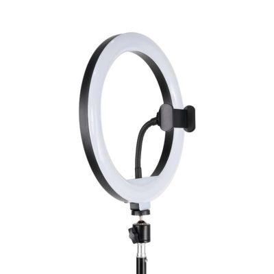 4. Havit ST7026 Stativ mit RGB-Ringleuchte (schwarz)