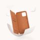 11. Nillkin Qin Leder Pro Hülle iPhone 14 Plus Kamera Cover Holster Cover Flip Case Braun