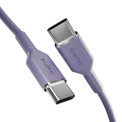 4. Puro ICON USB-C – USB-C-Kabel 1,5 m – Lila