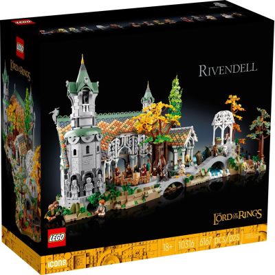 6. LEGO Icons 10316 – Der Herr der Ringe: Bruchtal