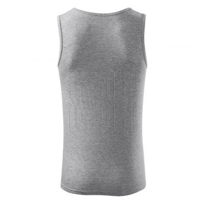 2. Malfini Top Core M MLI-14212 dunkelgrau meliert T-Shirt